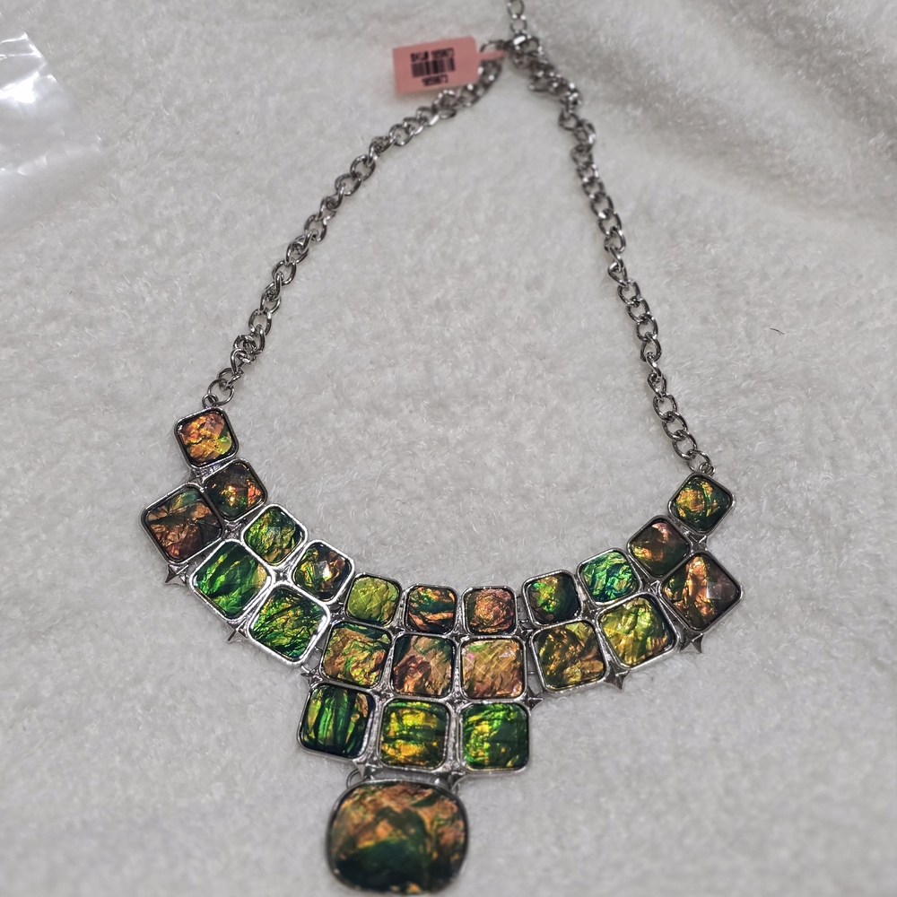 Elegant Multicolor Statement Necklace